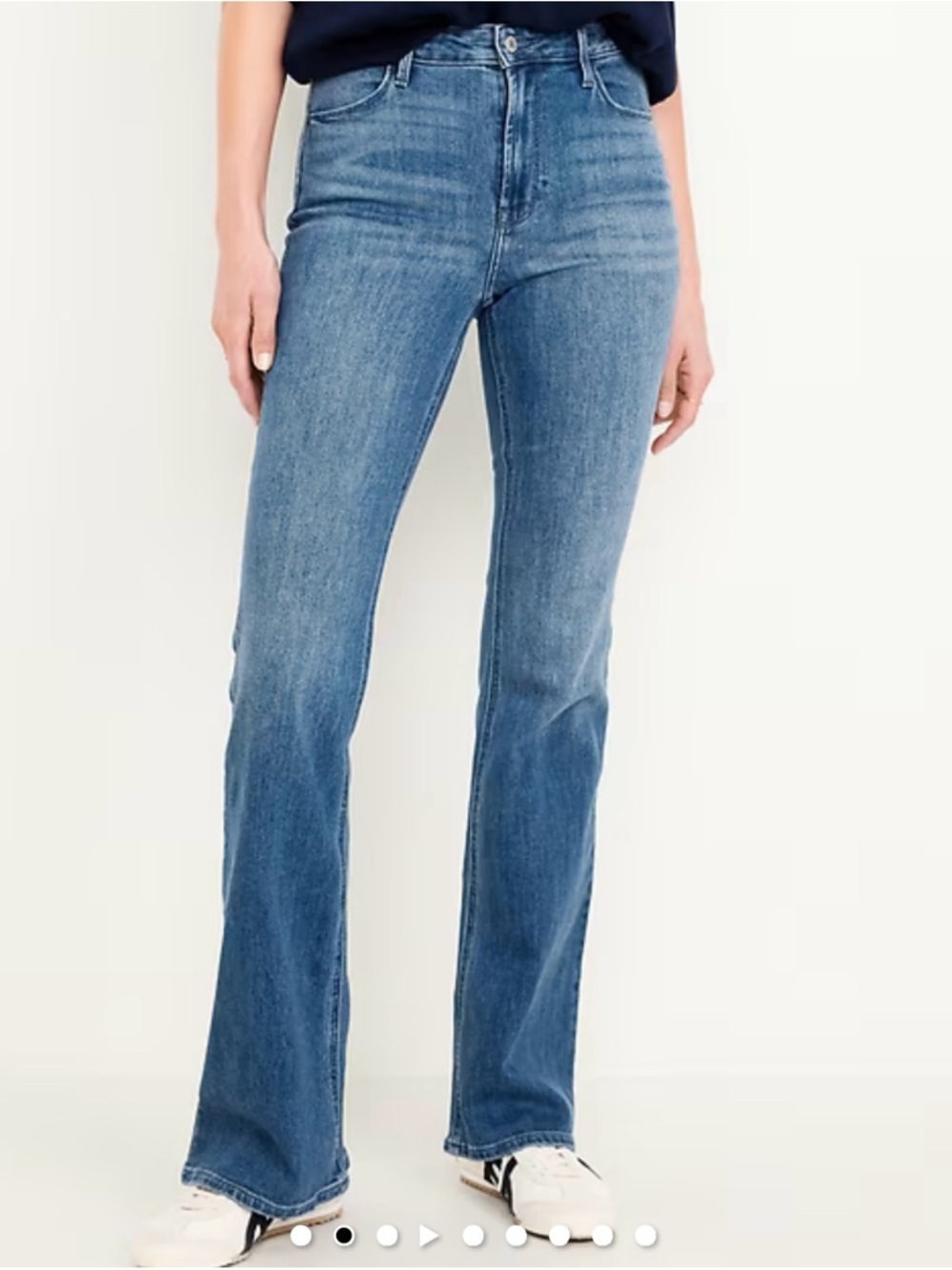 Old Navy Women's Flare Jeans - Medium Blue Wash